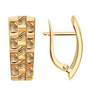 Золотые серьги МАГНАТ МА 011799 фото